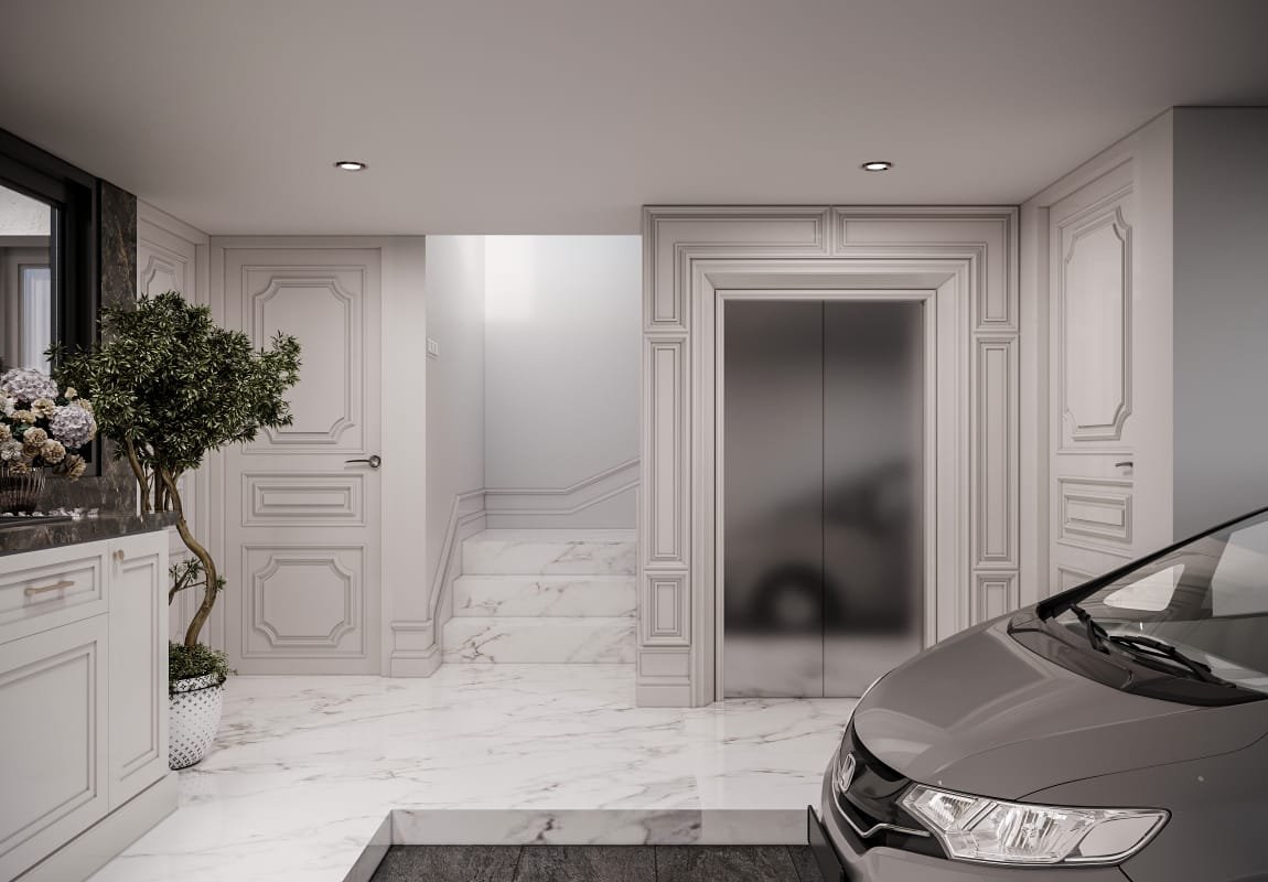 Detail arsitektur Tipe 155